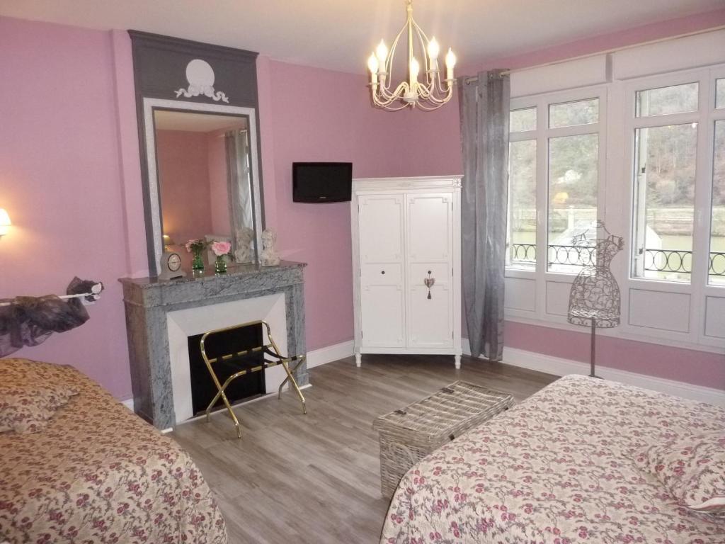 Le Clos Belle Rose Villa Haybes Szoba fotó