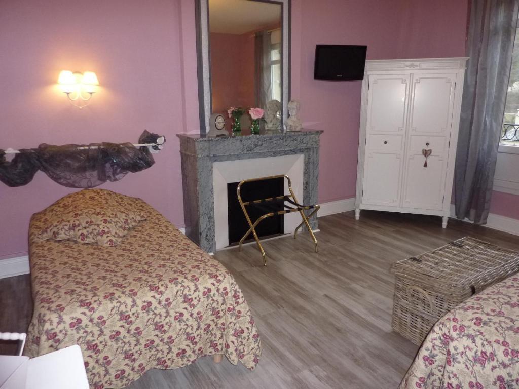 Le Clos Belle Rose Villa Haybes Szoba fotó
